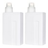 2Pcs Laundry Dispenser, 1L/ 33oz Refillable Bottle with Cap, Leakproof