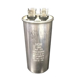 Motor de condensador redondo 40 uF MFD 370V