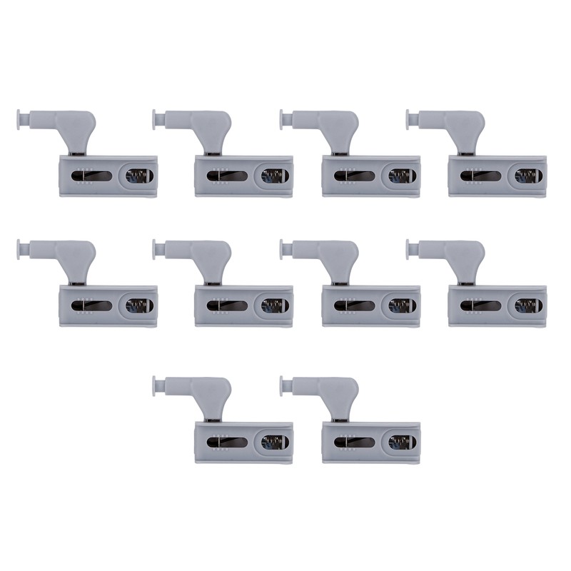 10Set Hinge LED Sensor Light Set Home Cabinet Cupboard Closet
