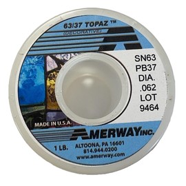 Amerway Topaz Stained Glass Soldering Wire
