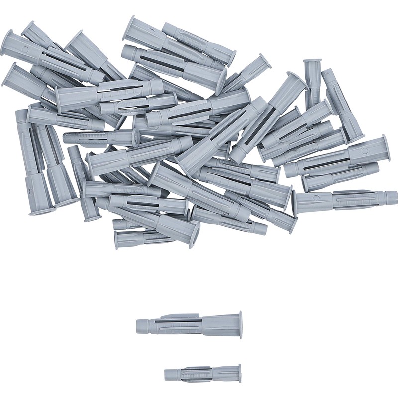 Kraftmann 80841 Hollow Wall Anchors Set of 50