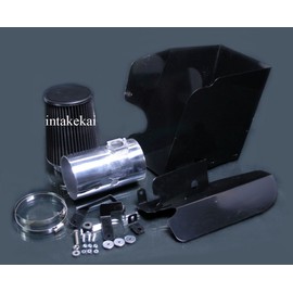 INTAKEKAI Performance Air Intake (Compatible with 2008 2009 2010 Ford Super Duty F-250 F-350 F-450 F-550 6.4L V8 Turbocharged MODELS) (BLACK)