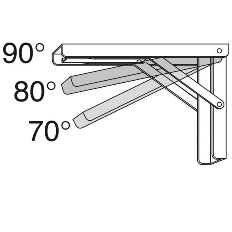 Professional Line Heavy Duty Folding Console Stainless Steel Table &