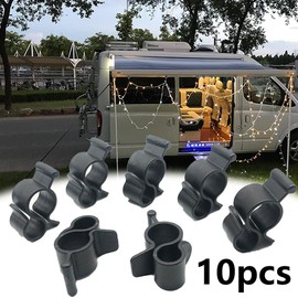 ZYWUOY 10 Pack Camping Awning Hooks Clips RV Tent Hanger for Caravan Motorhome