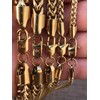 HarlemBling Men's Real Solid Franco Chain - 14k Gold Over