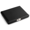 SOULONG Black PU Leather Saxophone Clarinet Case for 6 Reeds
