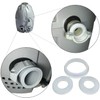 YMHYJY Connector Seals Gaskets Washers Fits for Coleman Lay-Z-Spa, 1A