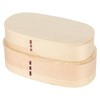 Lunch Box Set Japanese Style Wooden Food Storage Container for
