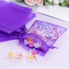 Bskifnn 50pcs Organza Bags 10x15cm Satin Drawstring Organza Pouch Wedding