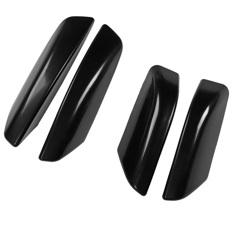 4 Pcs Roof Rack Rail End Cover Shell Cap Car