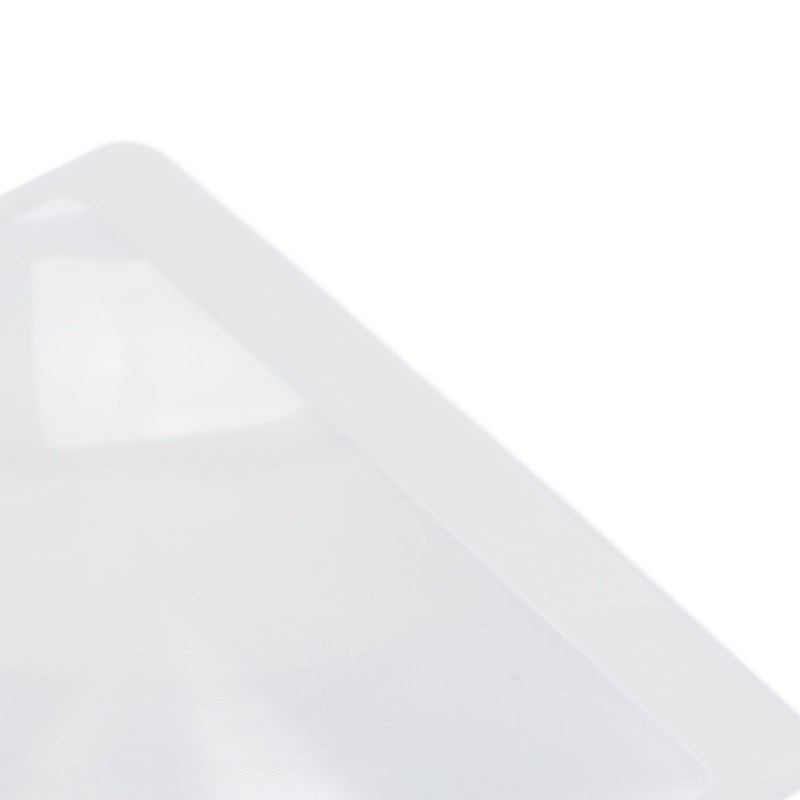 20 Sheet Credit Card Size 3X Magnifiers Portable Transparent Pocket