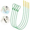 50 Inch Drain Snake Hair Clog Remover, 4 Pack Metal