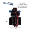 RecPro RV 4 Chamber Water Pump | Quiet Running |