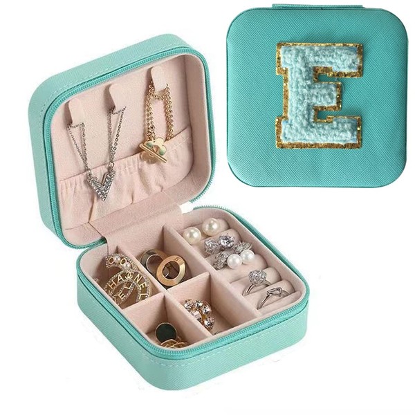 Serlife Travel Jewelry Organizer Box PU Leather Jewelry Travel Case