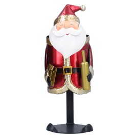 Santa Claus Wine Rack Innovative Dinning Table Decoration Ornament for Festival Birthday