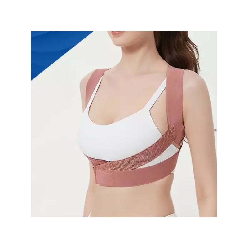 Barun Posture Corrector 말린어깨교정기 바른자세교정기 라운드숄더밴드 굽은등펴기 [M] Dried Shoulder