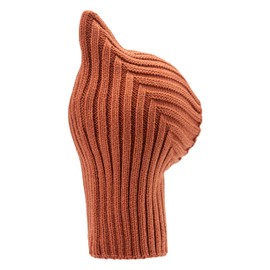 Sterntaler Scarf Hat Made of Microfleece - Unisex Slip-On Hat, mud brown