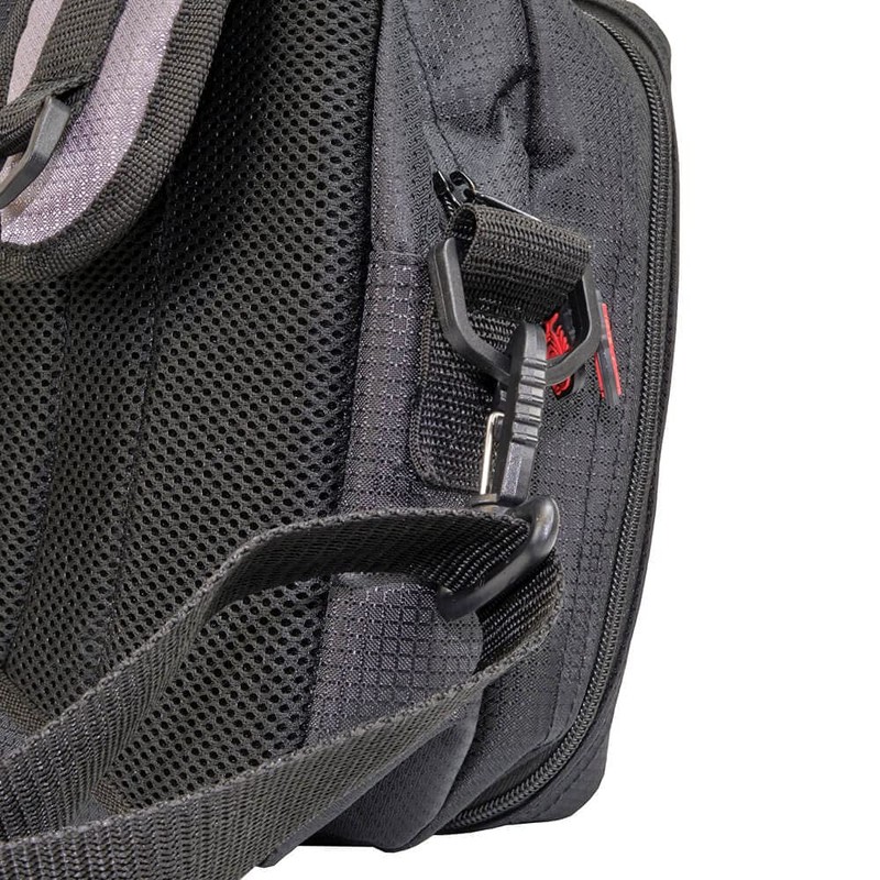 HTO Unisex's Sling Fishing Tackle Bag, Grey/Black, One Size