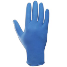 Microflex SU-690 Disposable Nitrile Gloves, Latex-Free, Powder-Free Glove for Cleaning, Mechanics, Automotive, Industrial, or Medical applications, Violet, Size Medium, Box of 100 Units