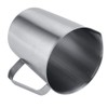 Frothing Cup, 2000ML 64OZ Measuring Cup, 304 Stainless Steel Graduated