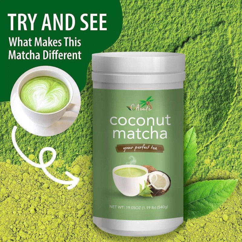 CAcafe 2 Pack - CAcafe Coconut Matcha 19.05 oz.