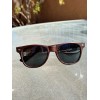Casamigos Tequila Souvenir Sunglasses, Brown Wood Colr Design