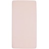 Meyco Baby Plain Fitted Sheet for Cot Bed (Flat Sheet