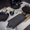 Backcountry Iron 14 inch Cast Iron Wok with Flat Base