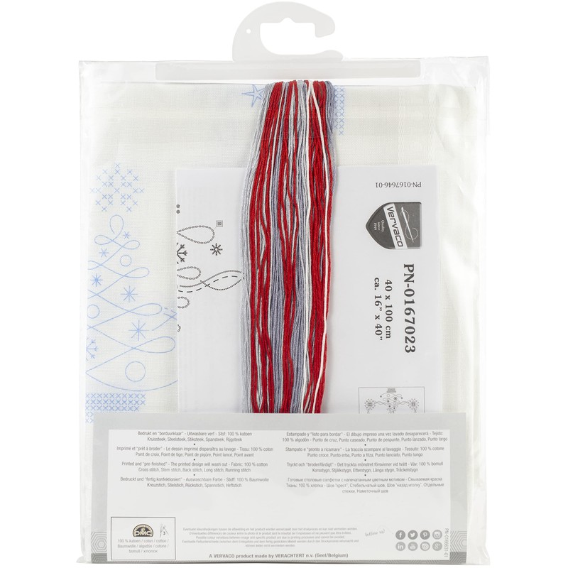 Vervaco Table Runner Kit, Cotton, Assorted