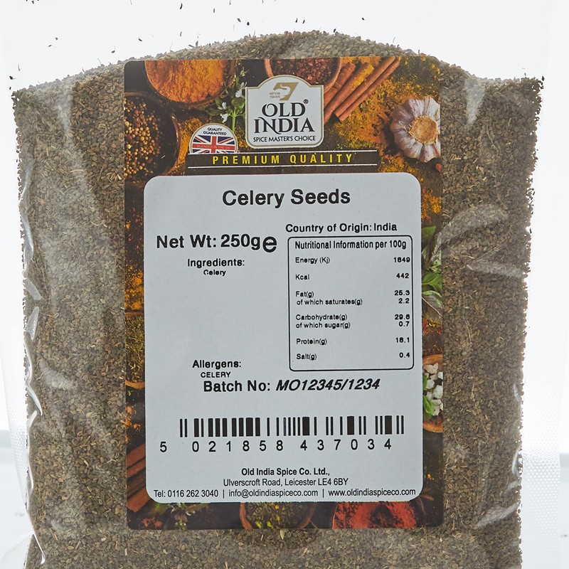 Old India Celery Seeds 250g