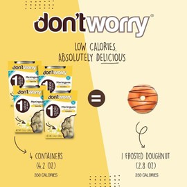 Don't Worry Meringue Cookies Keto Friendly | Vanilla | 2 PACKS