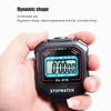 Electronic Stopwatch Single Row 2 Display Sports Stopwatch Timer Athletic