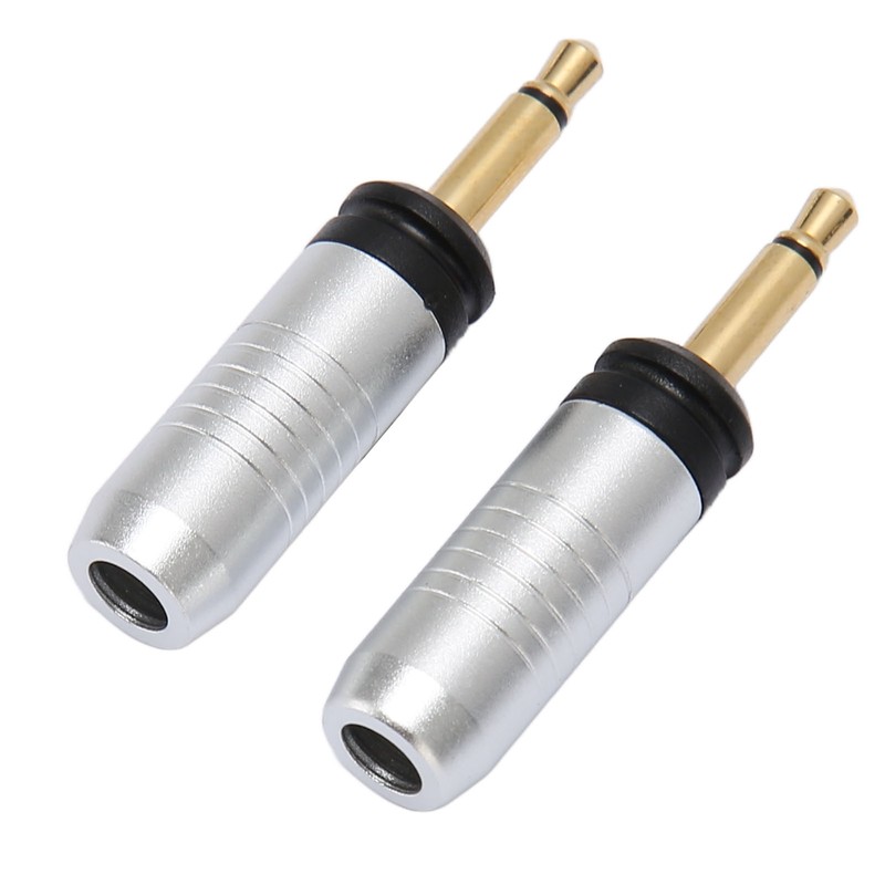 3.5mm Repair Plug Solder Type Gold Plated Replacement Mono Male