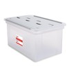 STAPLES Hanging File Folder Box, Storage Bin Organizer, Wing Lid,
