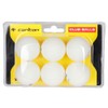 Carlton Unisex Club Table Tennis Balls 6 Pack White One