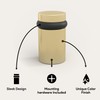 MEGA HANDLES Floor Door Stopper - Gold Door Stopper Quickly
