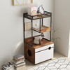 espidoo Multi-Functional Cat Furniture: Modern Minimalist 3-in-1 Enclosure with Storage