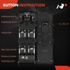 A-Premium Master Power Window Switch Compatible with Volvo XC60 2010-2017,