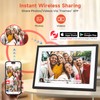 Frameo 10.1" WiFi Digital Picture Frame with 32GB Memory, 1280
