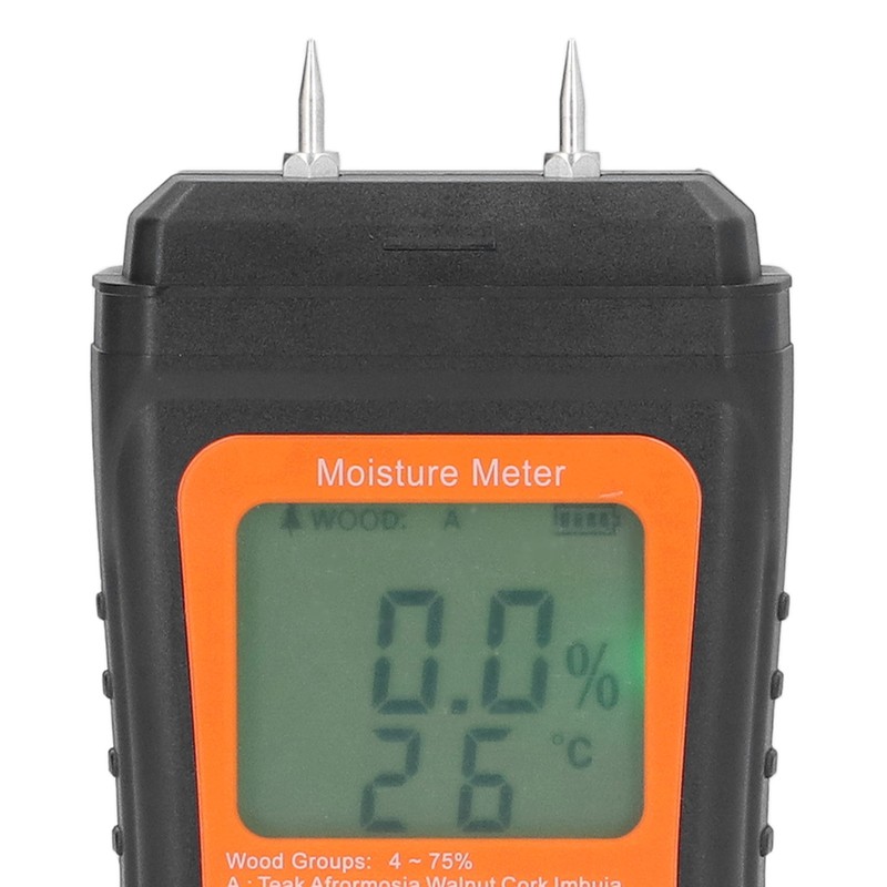 Moisture Meter Wood Moisture Detector Intelligent Temperature Humidity Measuring Digital