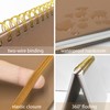 A5 Spiral Notebook, 8.27"x5.7" Hardcover Notebook 160 Lined Pages Spiral