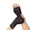 bmactosh Women's Lace Gloves Fingerless Floral Gloves Wedding Party Costume