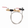 CGA‑320 CO2 Cylinder Refill Adapter with Hose For Filling Soda