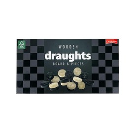 Lagoon Draughts Wooden Board Game