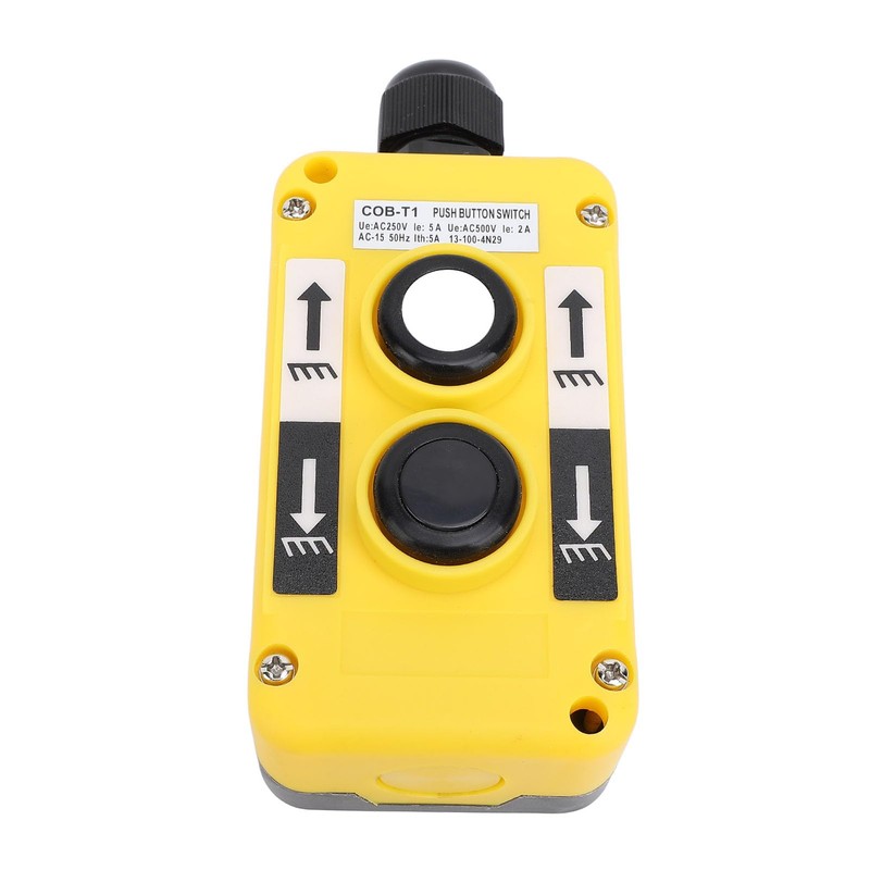 Rainproof Electric Hoist Crane Pushbutton Switches COB-61 Crane Pendant Control