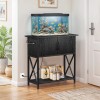 SEGAWE 29Gal Metal Frame Aquarium Stand Fish Tank Turtle Tank