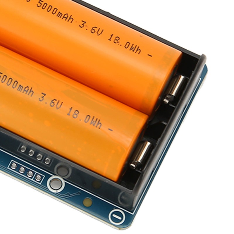 Power Supply UPS Module 5V Output Micro USB 21700/5000mAh I2C