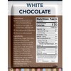 Double Donut White Hot Chocolate Mix Packets, Flavored White Hot