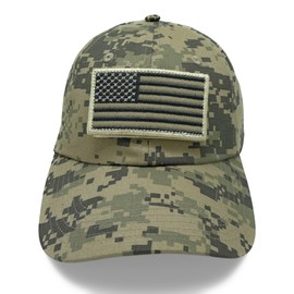 Infinite Hats Tactical Hat Operator Hat American Flag Hat Removable Patch Adjustable Baseball Cap for Men Women (US, Alpha, One Size, Digital Camo)