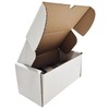 W.E. Roberts Postal Boxes 20x10x10cm (8"x4"x4") White Cardboard boxes for